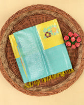SC2841 - Tissue Silver Zari Meena Butta